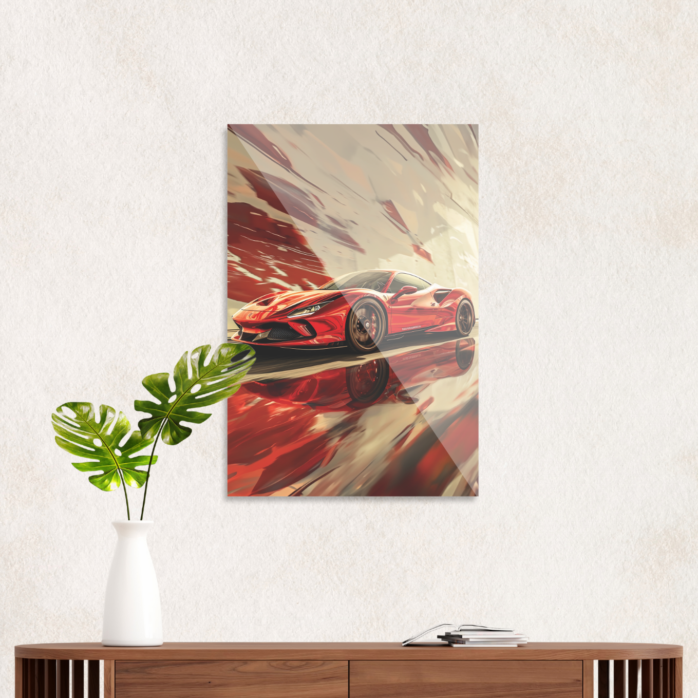 Ferrari at full speed 1