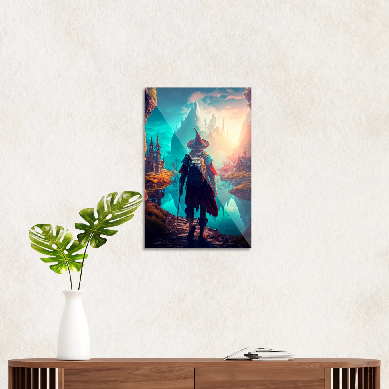 Explorer in a foreign country