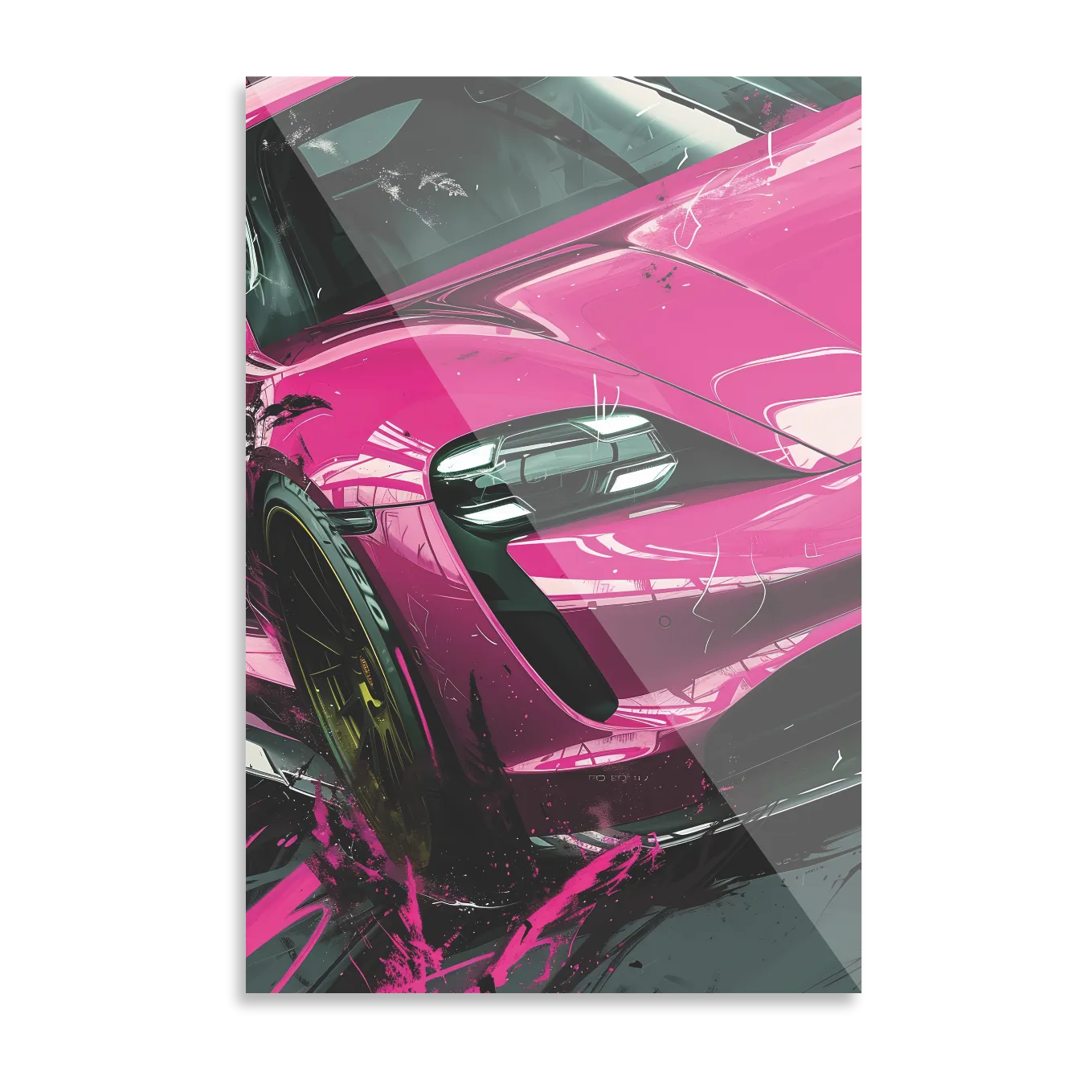 Pink Porsche power