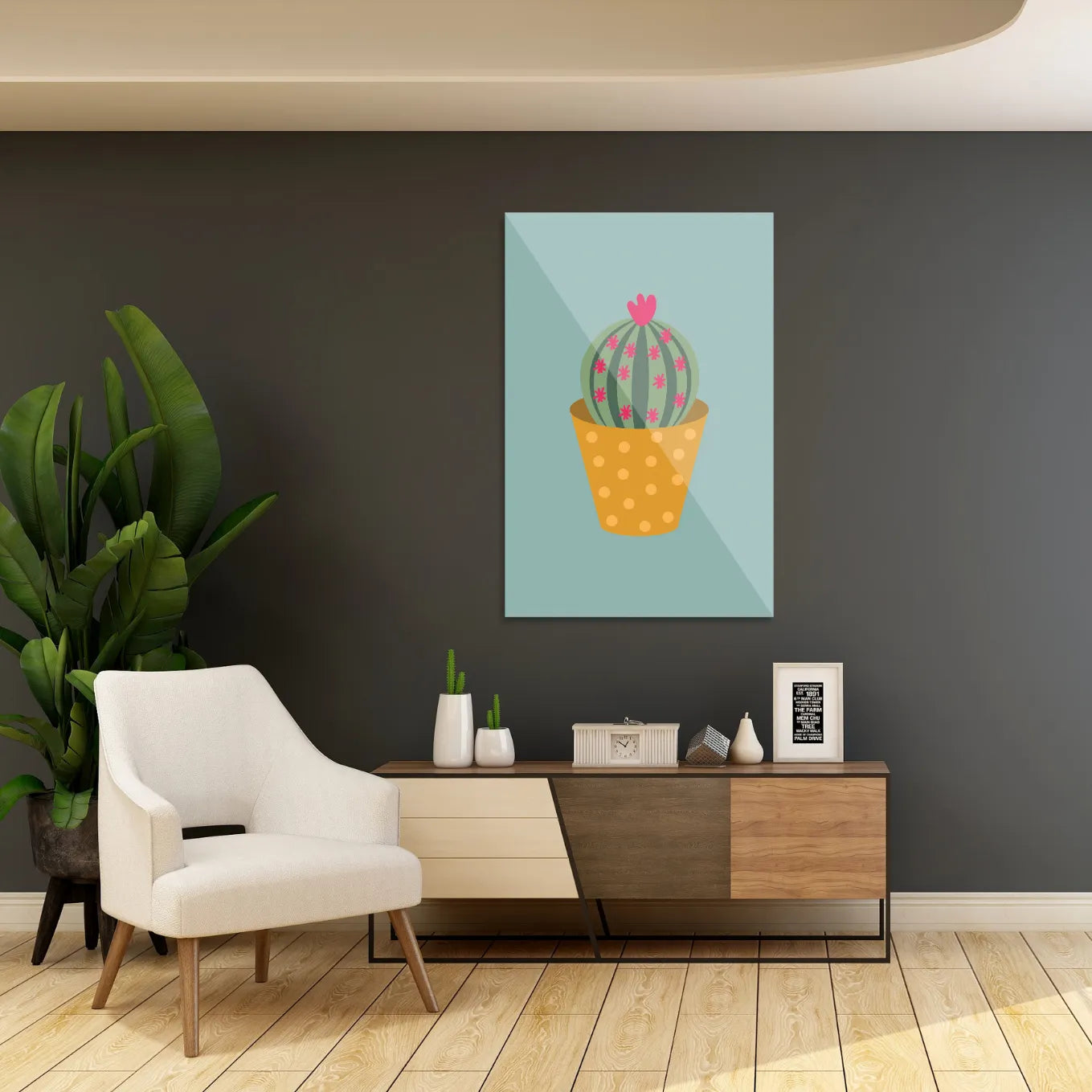 Cactus plant in pot