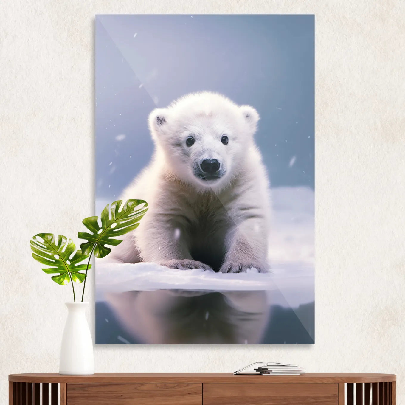 Polar bear cub