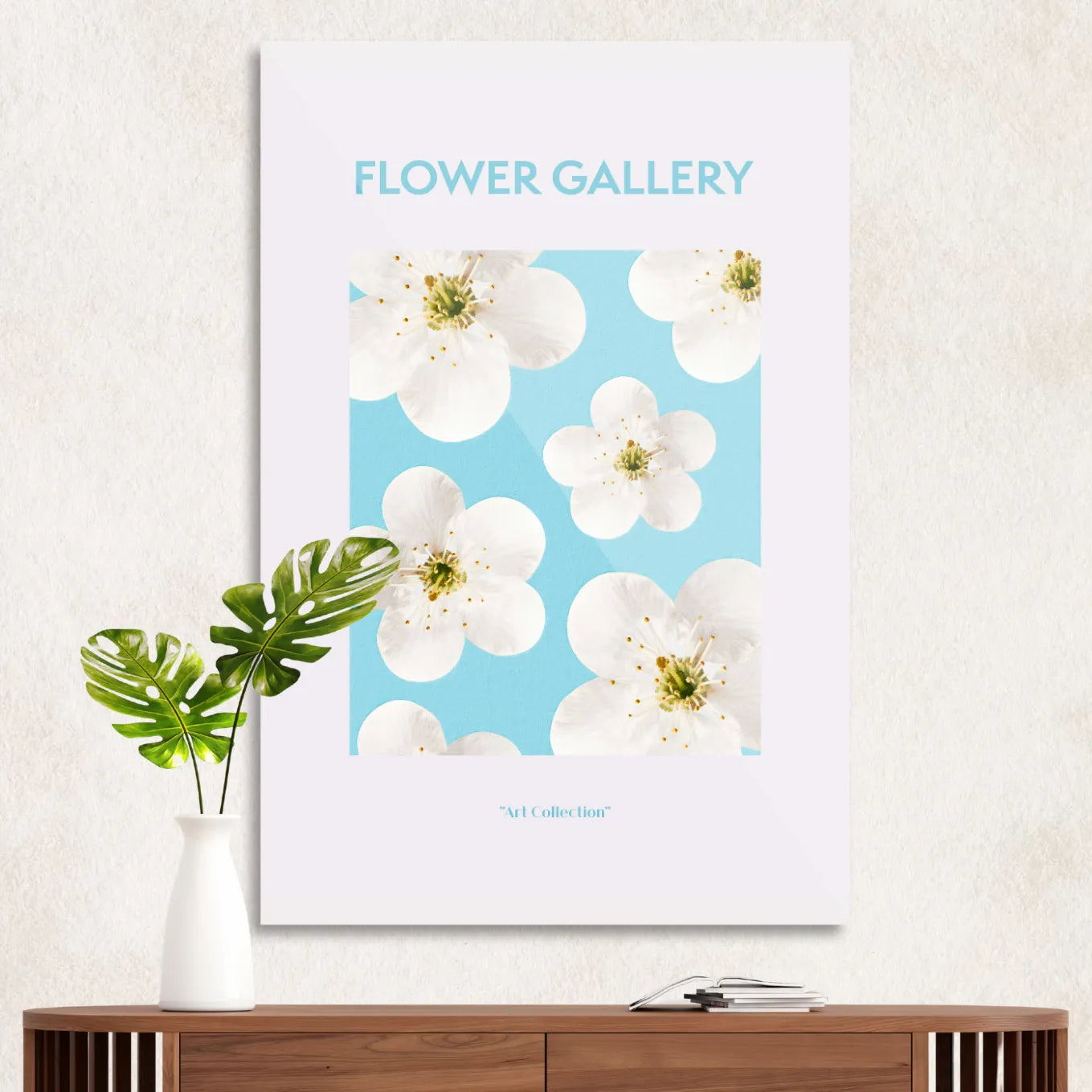 White flowers