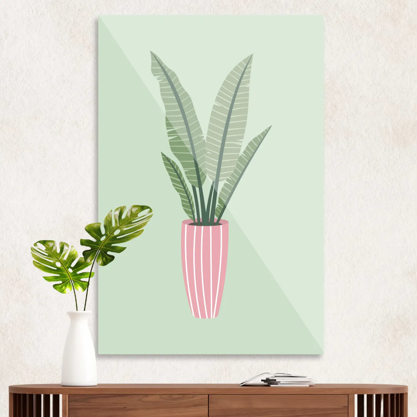 Plant in vase