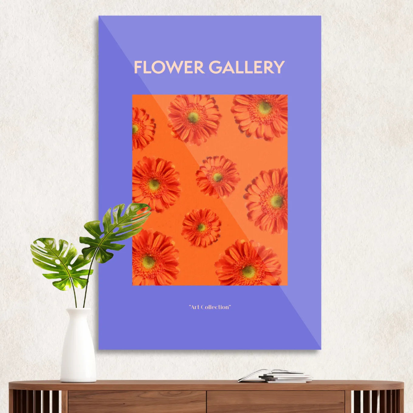 Orange African gerbera
