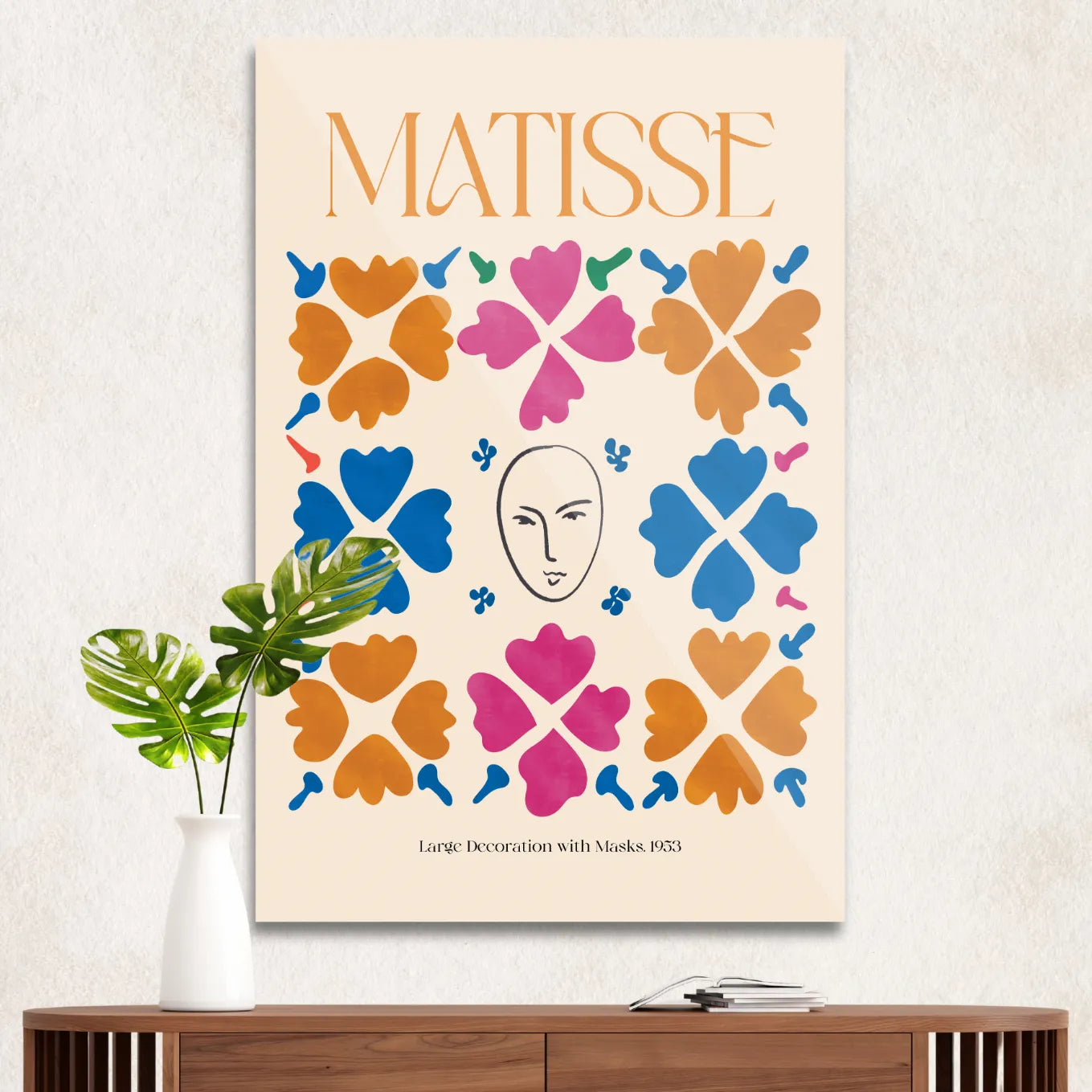 Matisse Large Decoration with masks, 1953 #1