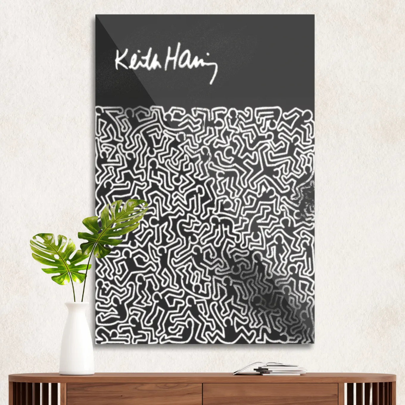 Keith Haring "Silhouettes" 1