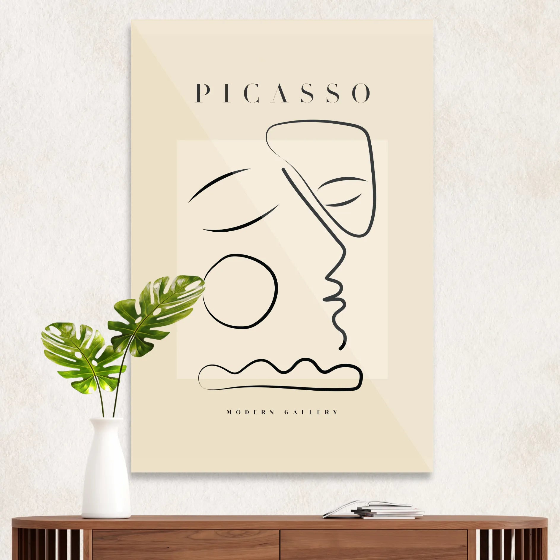 Picasso "Closed Eyes"