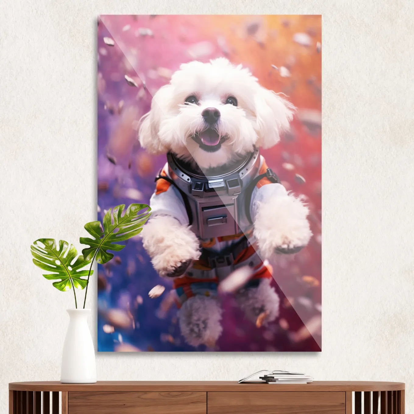 Astronaut dog