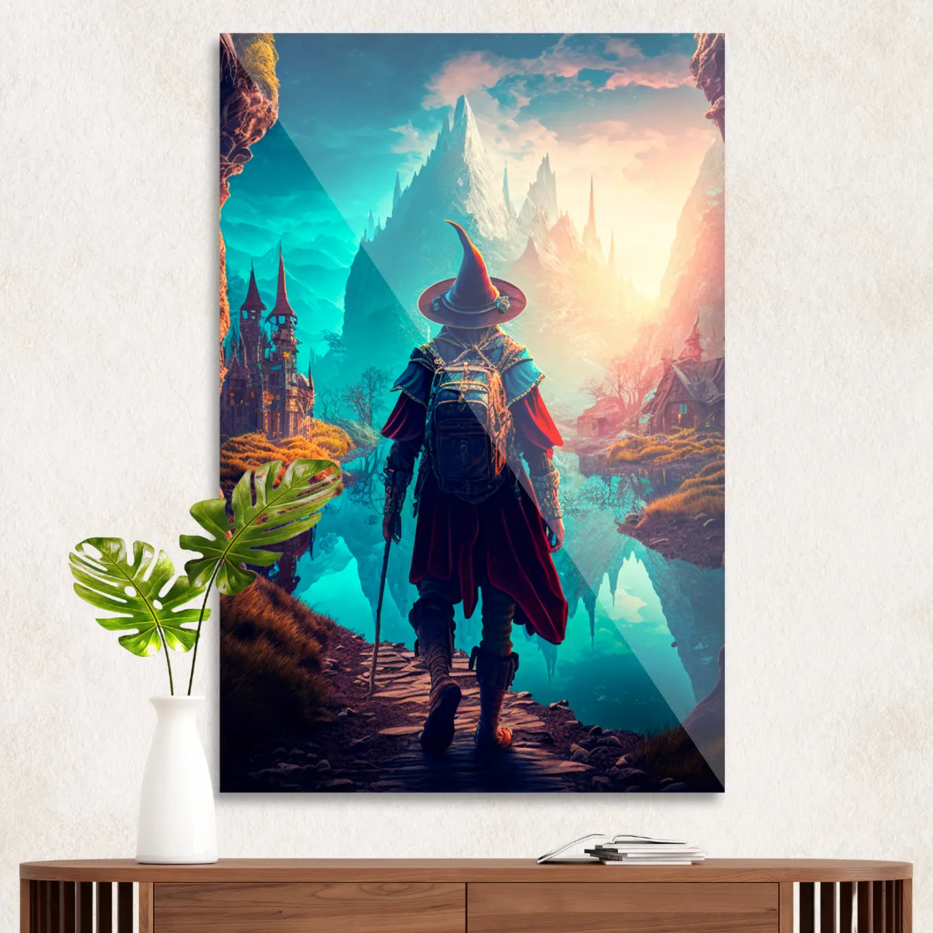 Explorer in a foreign country