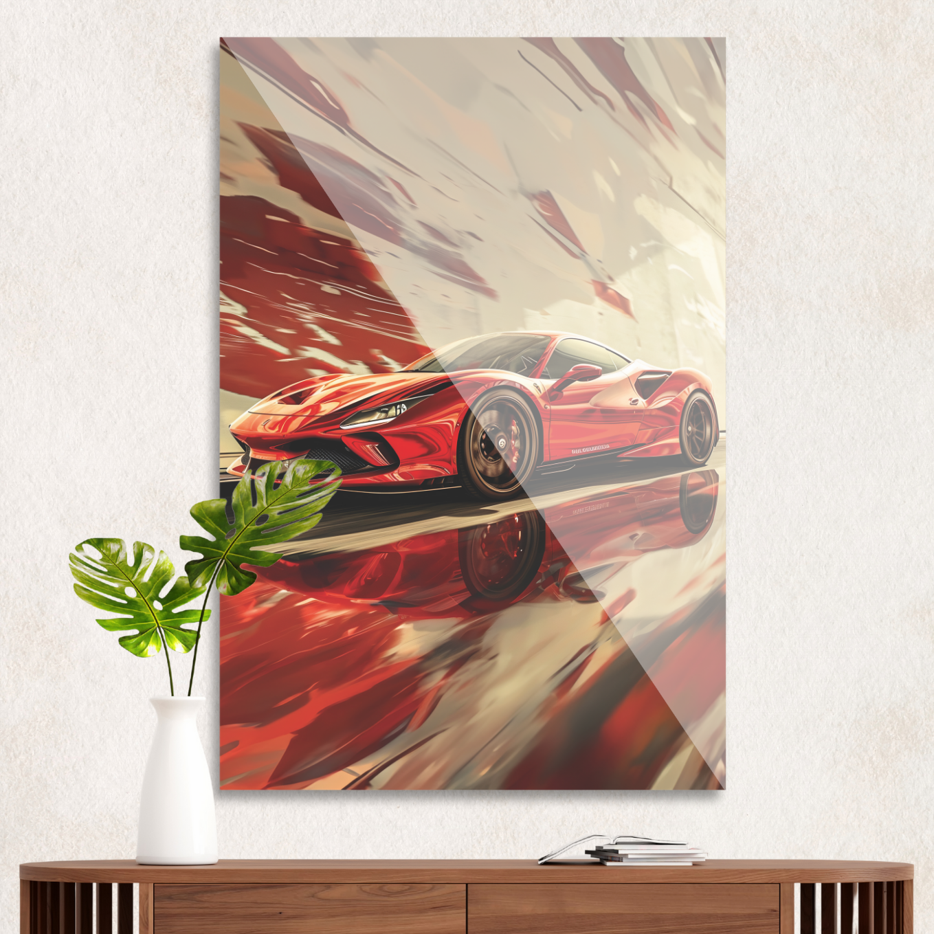 Ferrari at full speed 1