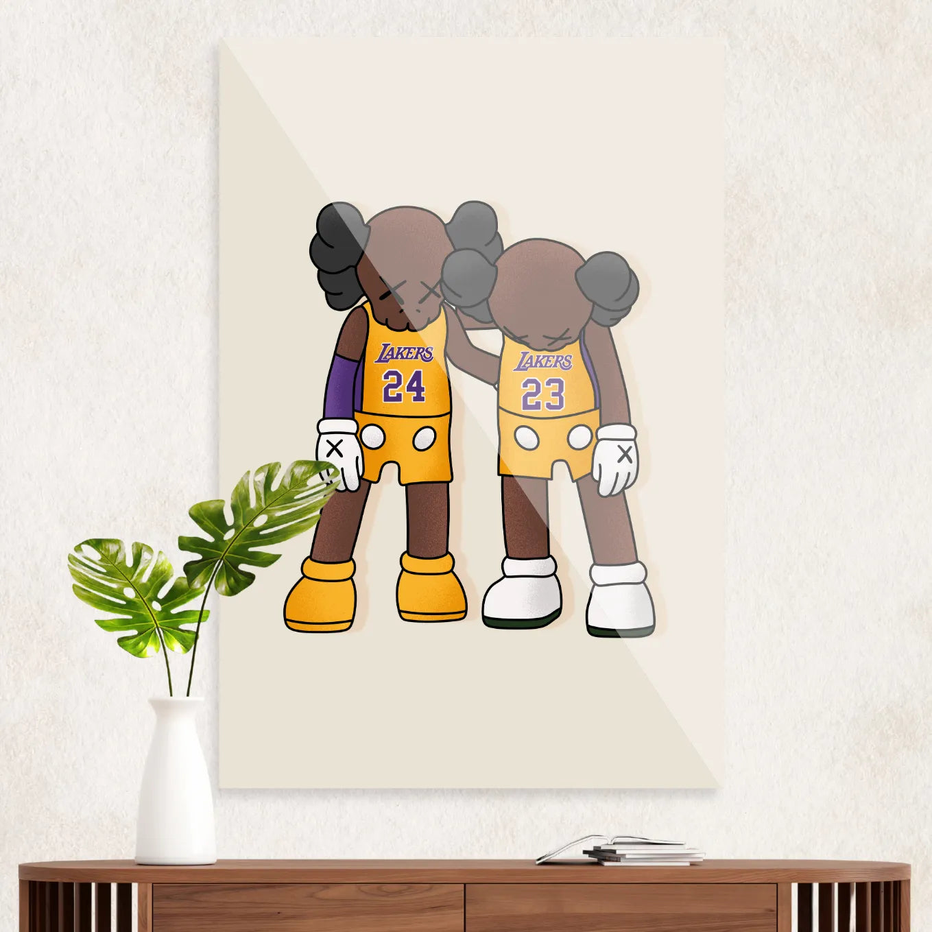 KAWS Lakers NO. 23 & 24
