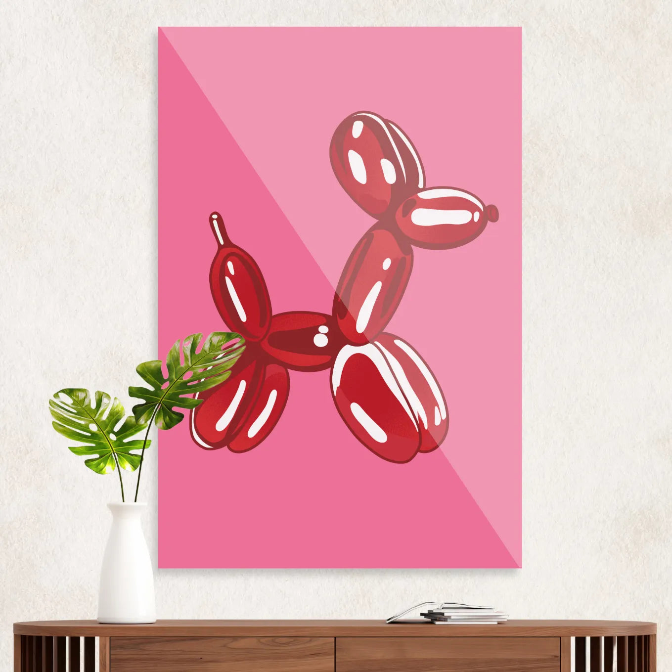 Red balloon dog