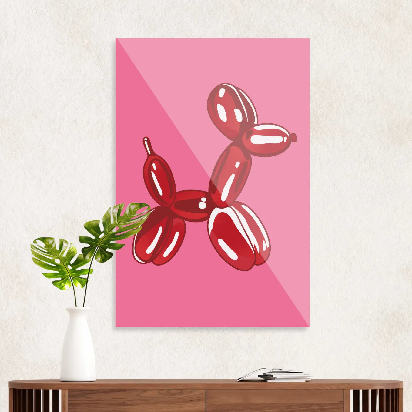 Red balloon dog