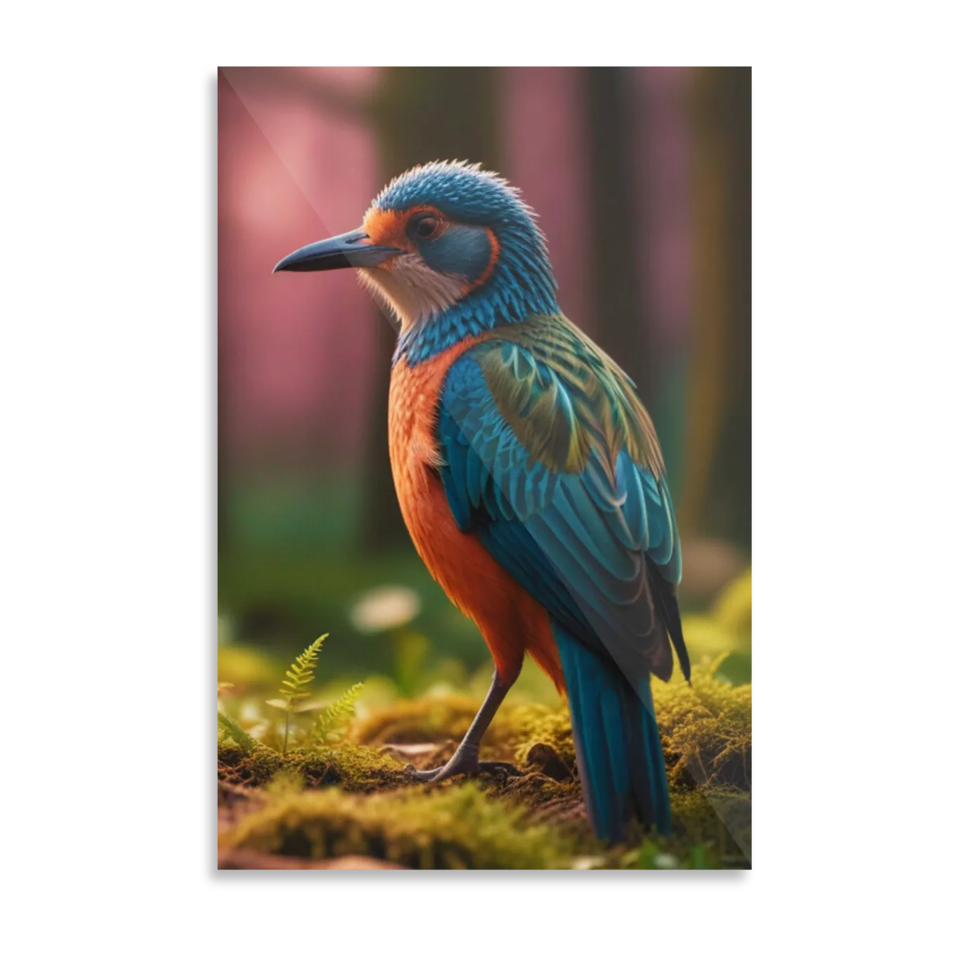 Colorful bird