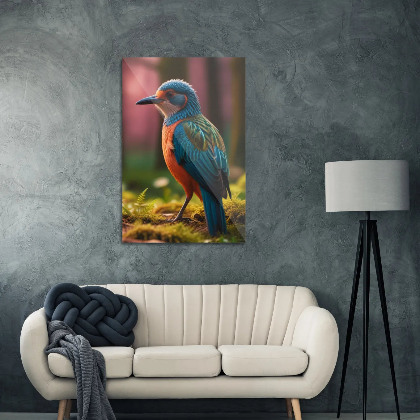 Colorful bird