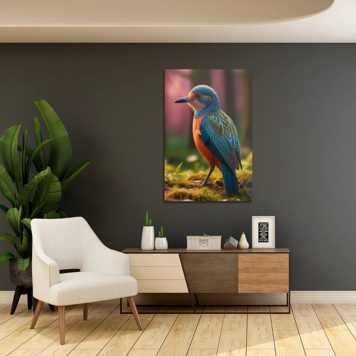 Colorful bird