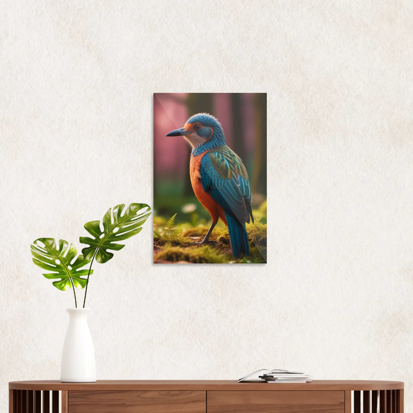 Colorful bird