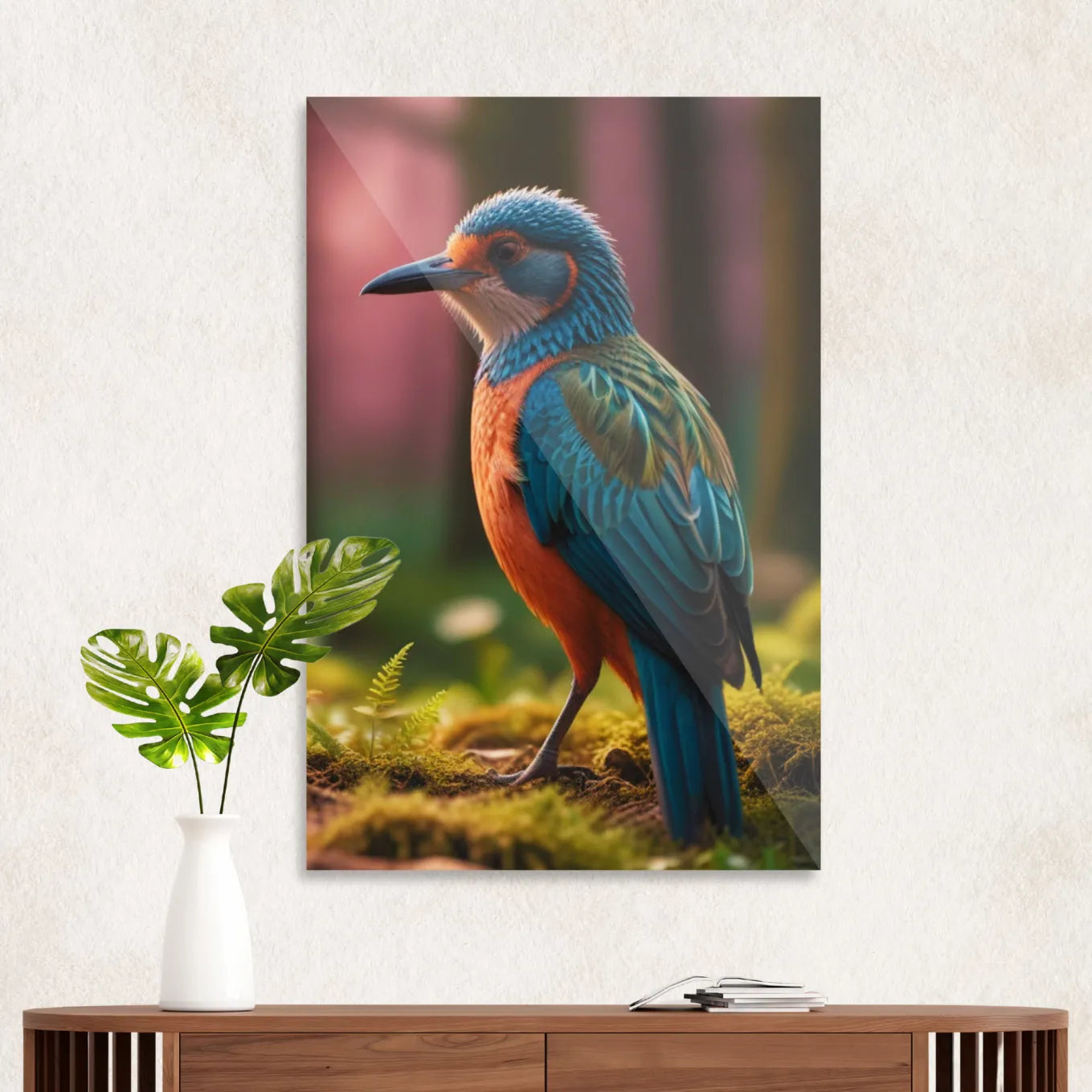 Colorful bird