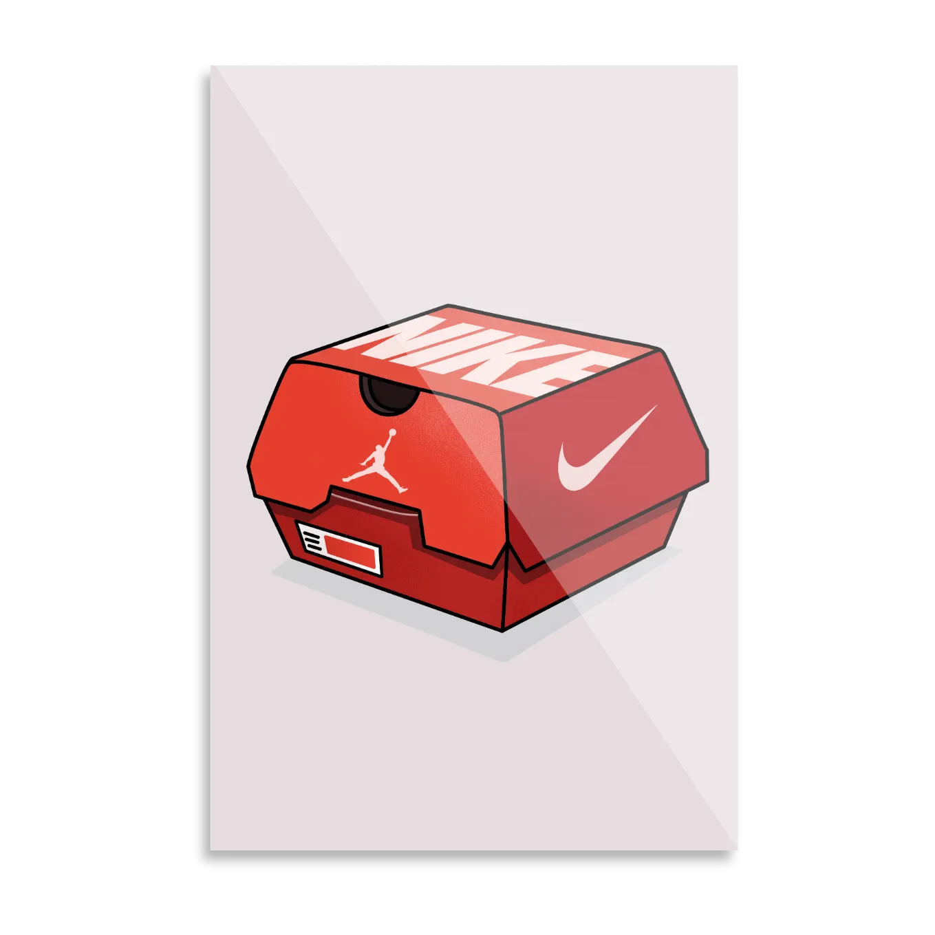 Nike Air burger box