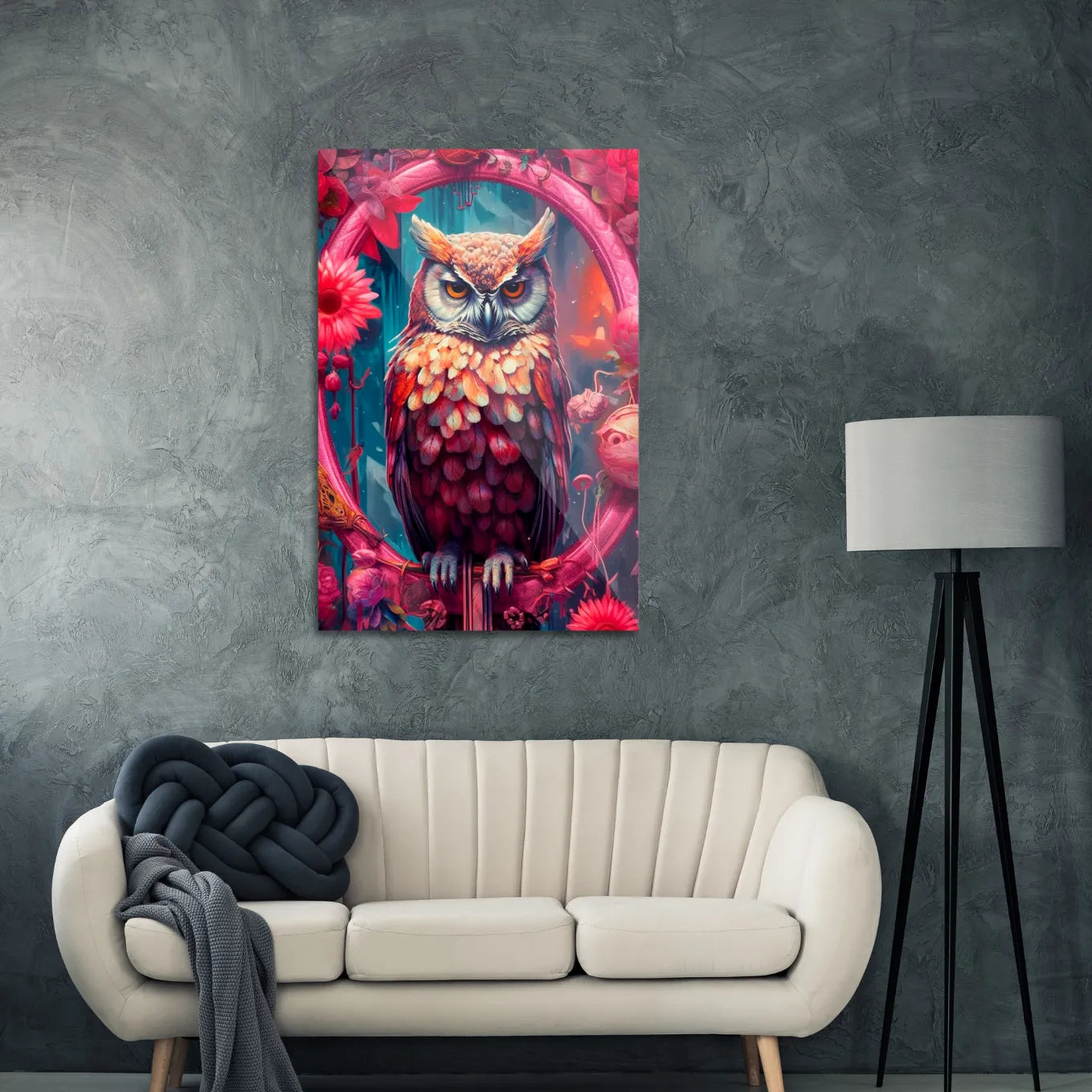 Colorful owl