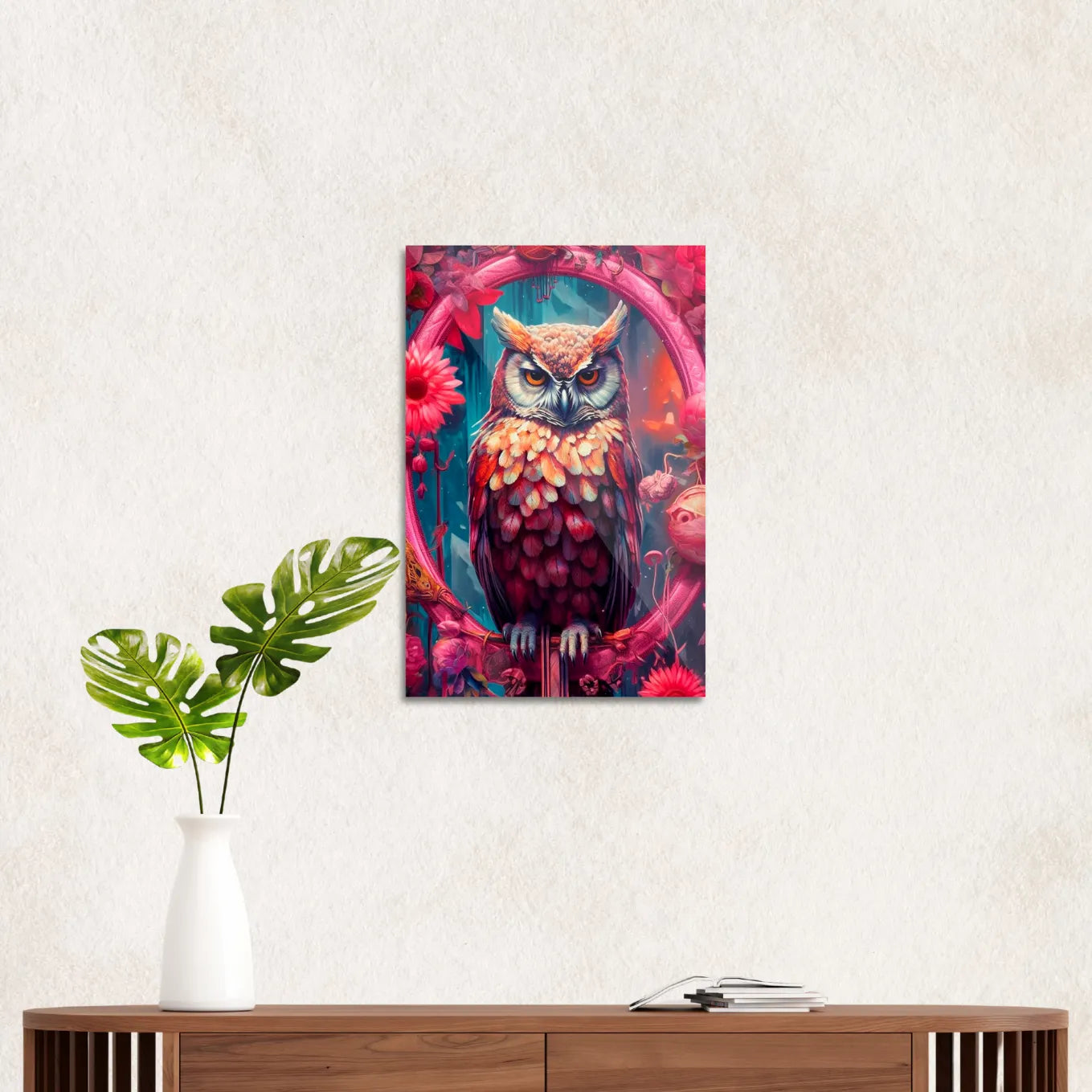 Colorful owl