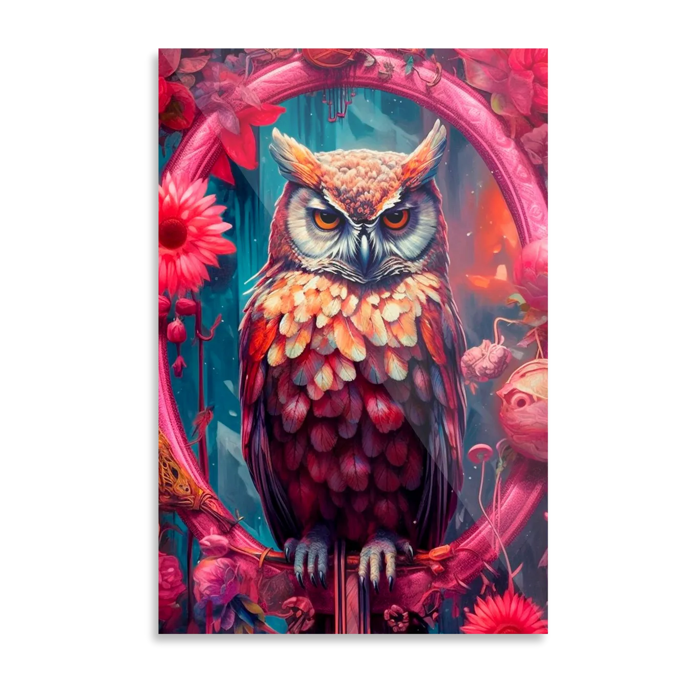 Colorful owl