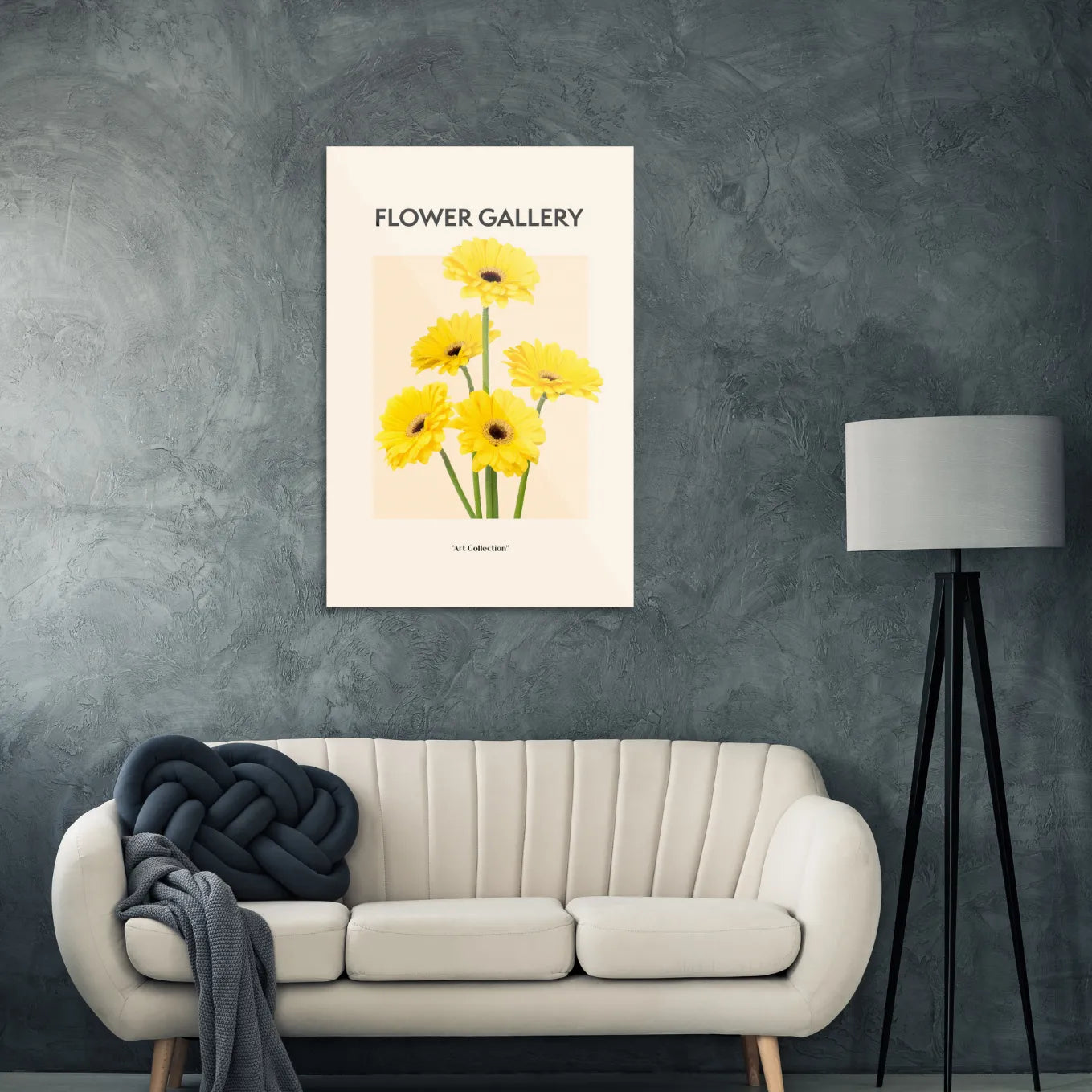 Yellow African gerbera