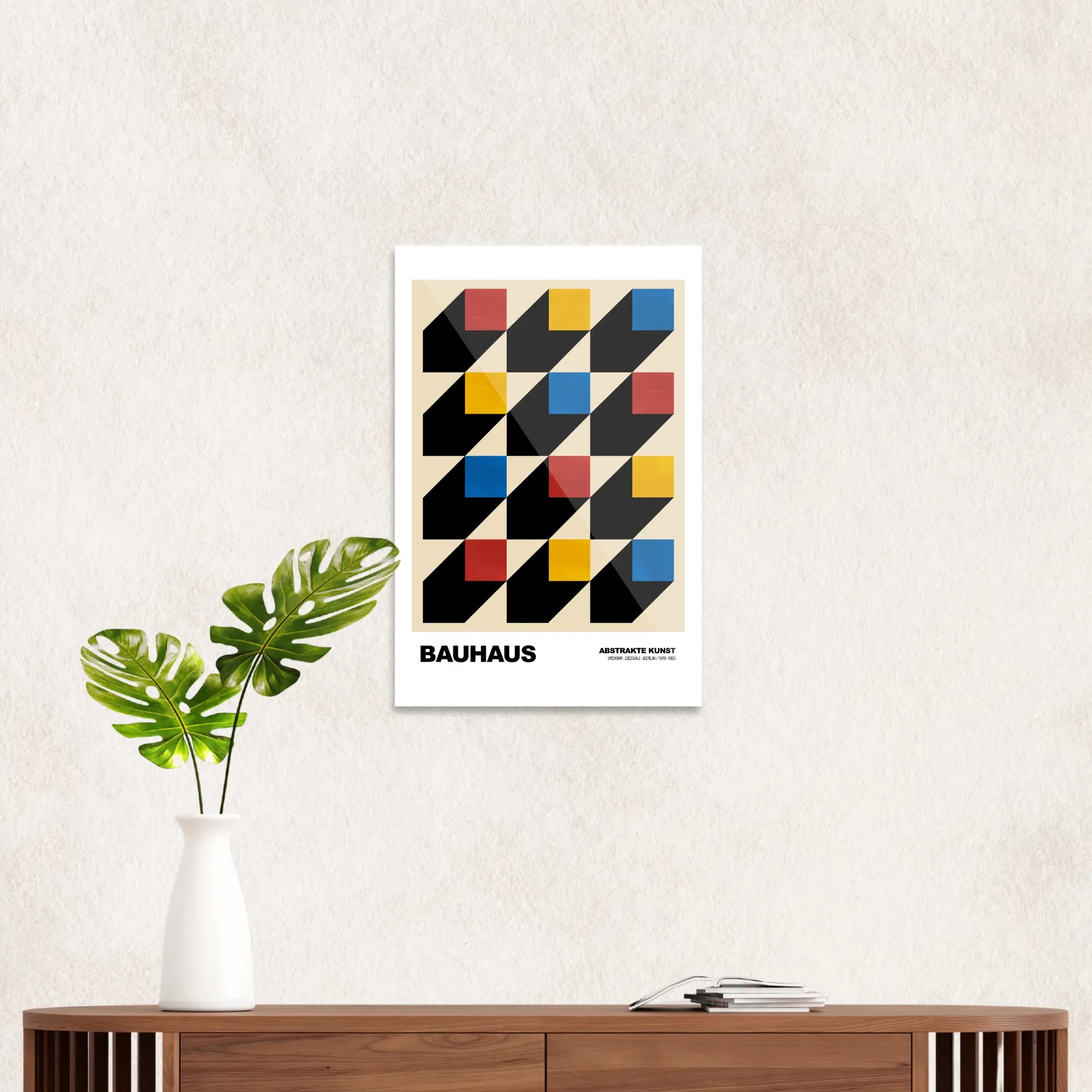 Bauhaus square patterns