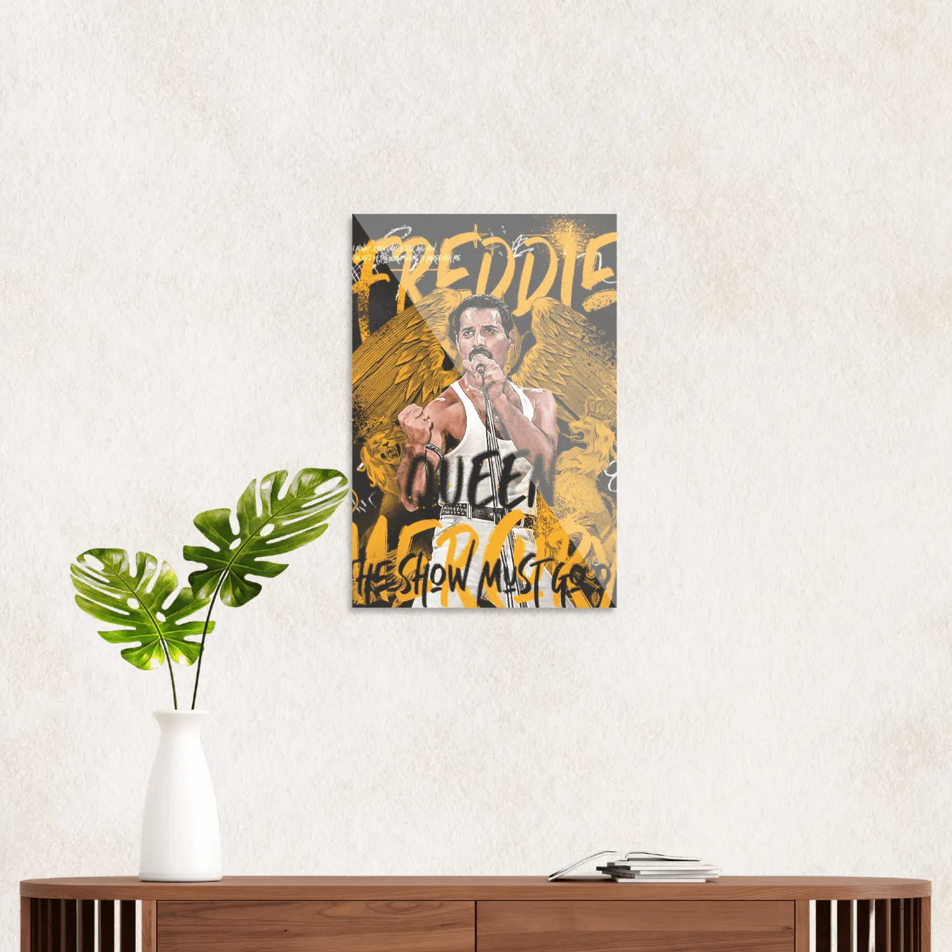 Freddie Mercury "The show must go on"