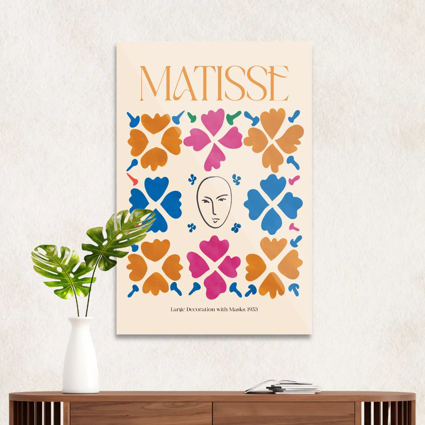 Matisse Large Decoration with masks, 1953 #1