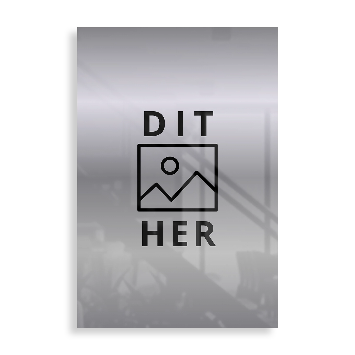 Custom Metal Poster