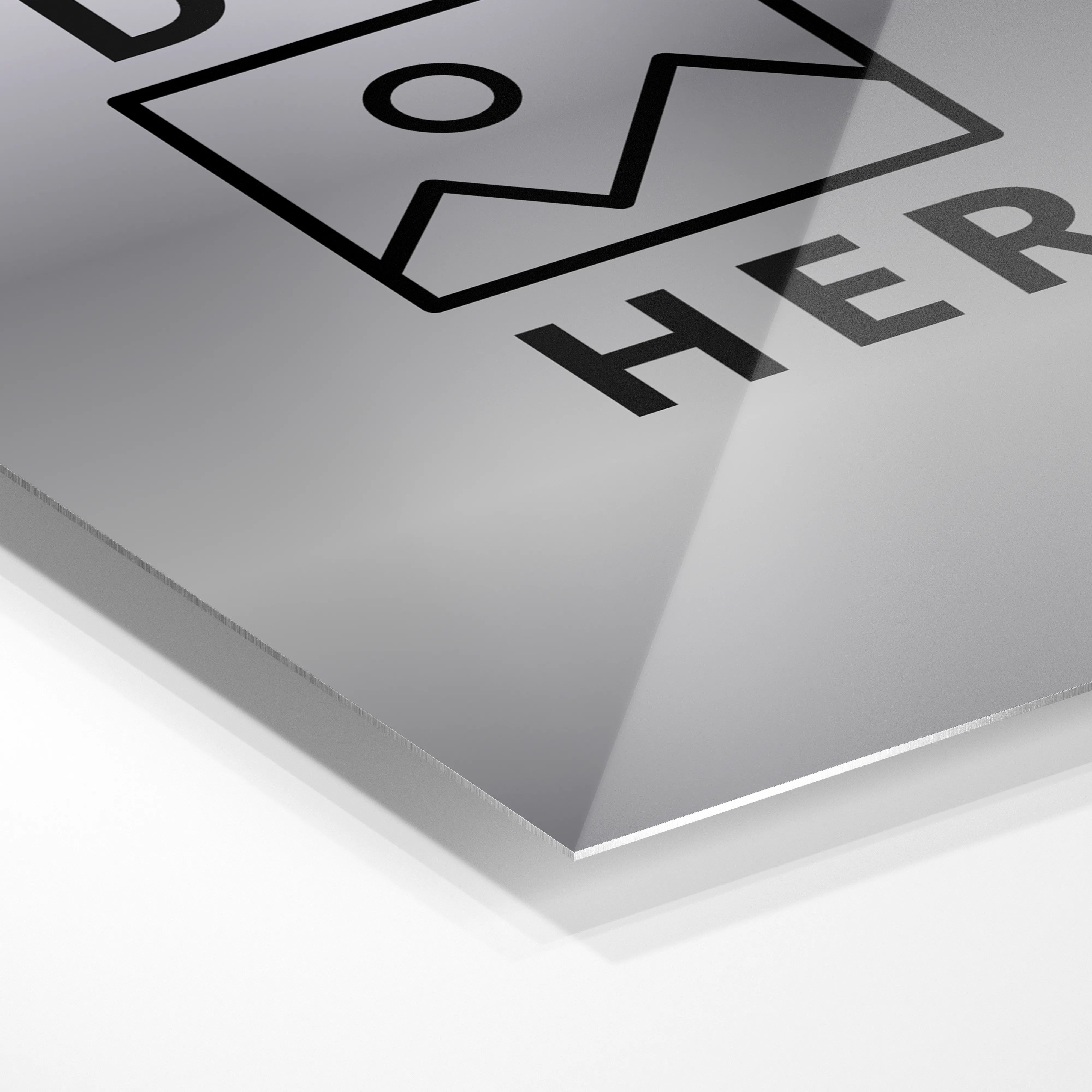 Custom Metal Poster