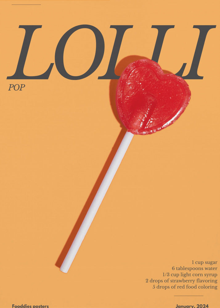 Heart Lollipop