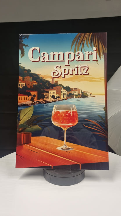 Campari Spritz cocktail