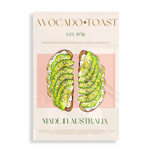 Avocado Toast Est. 1958