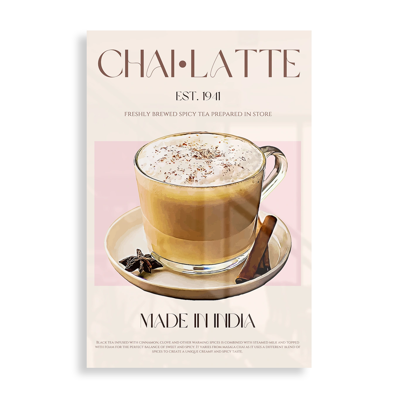 Chai Latte Est. 1941