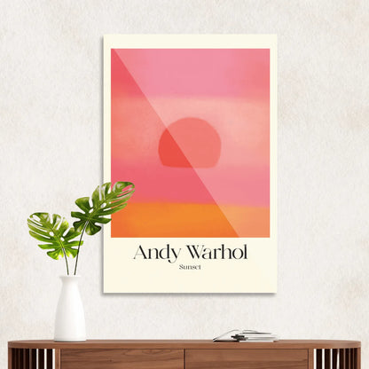 Andy Warhol "Sunset" #1