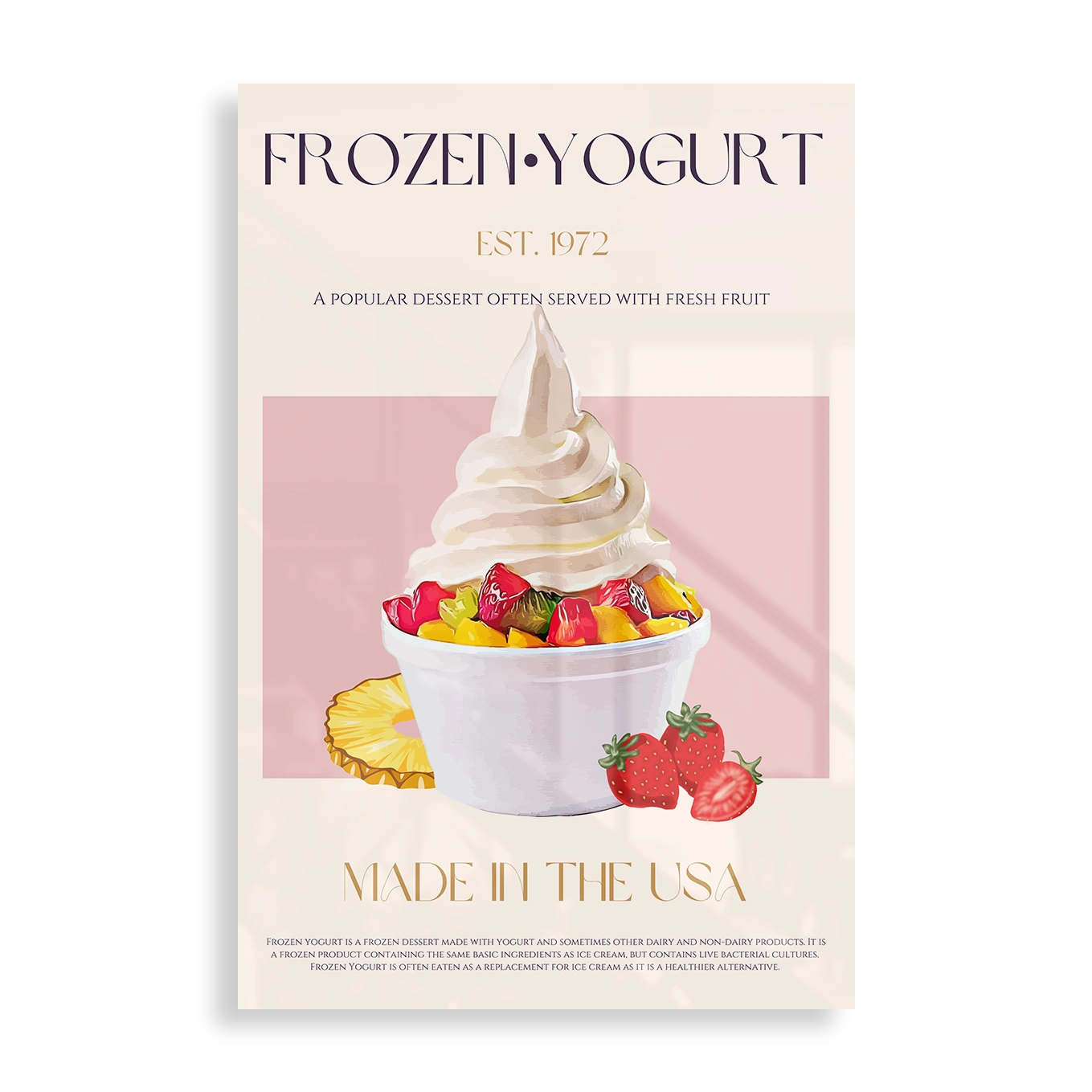 Frozen Yogurt Est. 1972