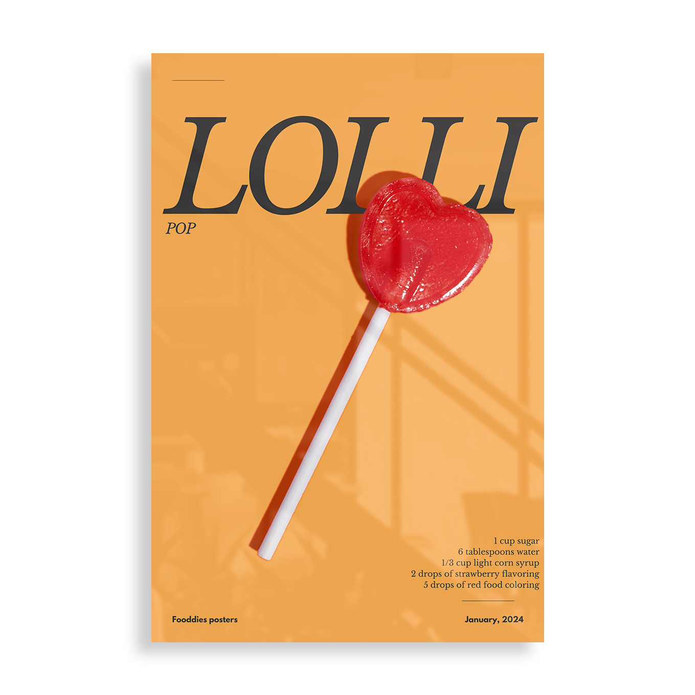 Heart Lollipop