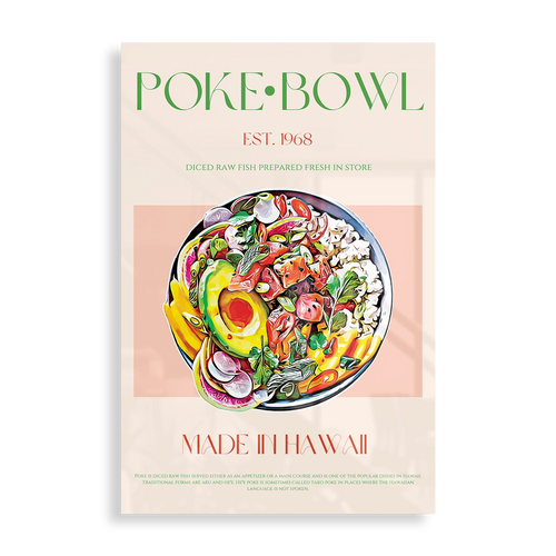 Poke Bowl Est. 1968