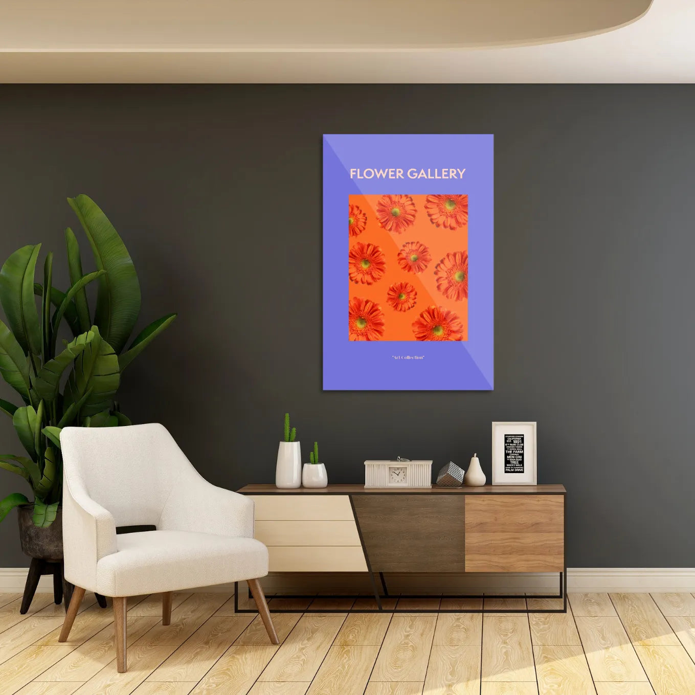 Orange African gerbera