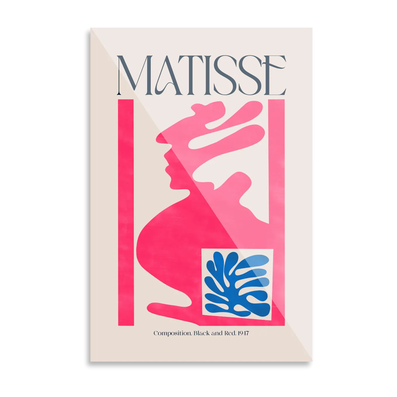 Matisse Composition, Black and red. 1947 #1