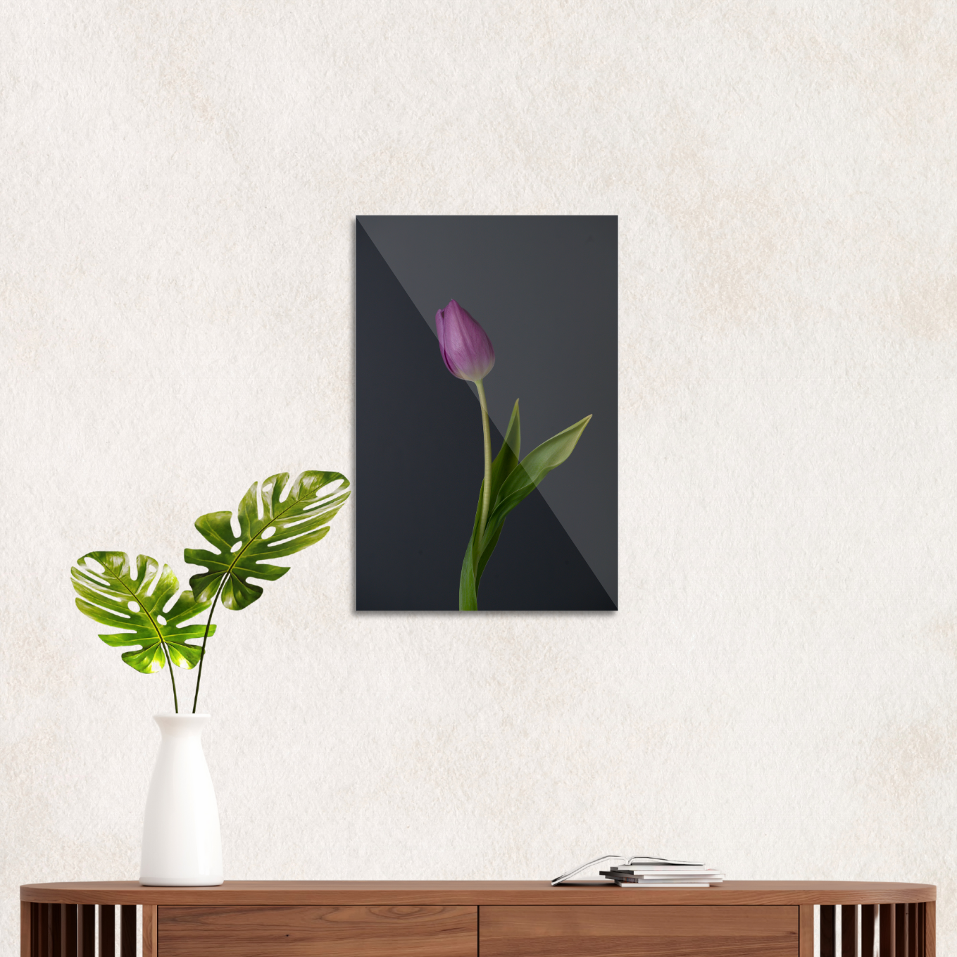 Purple tulip