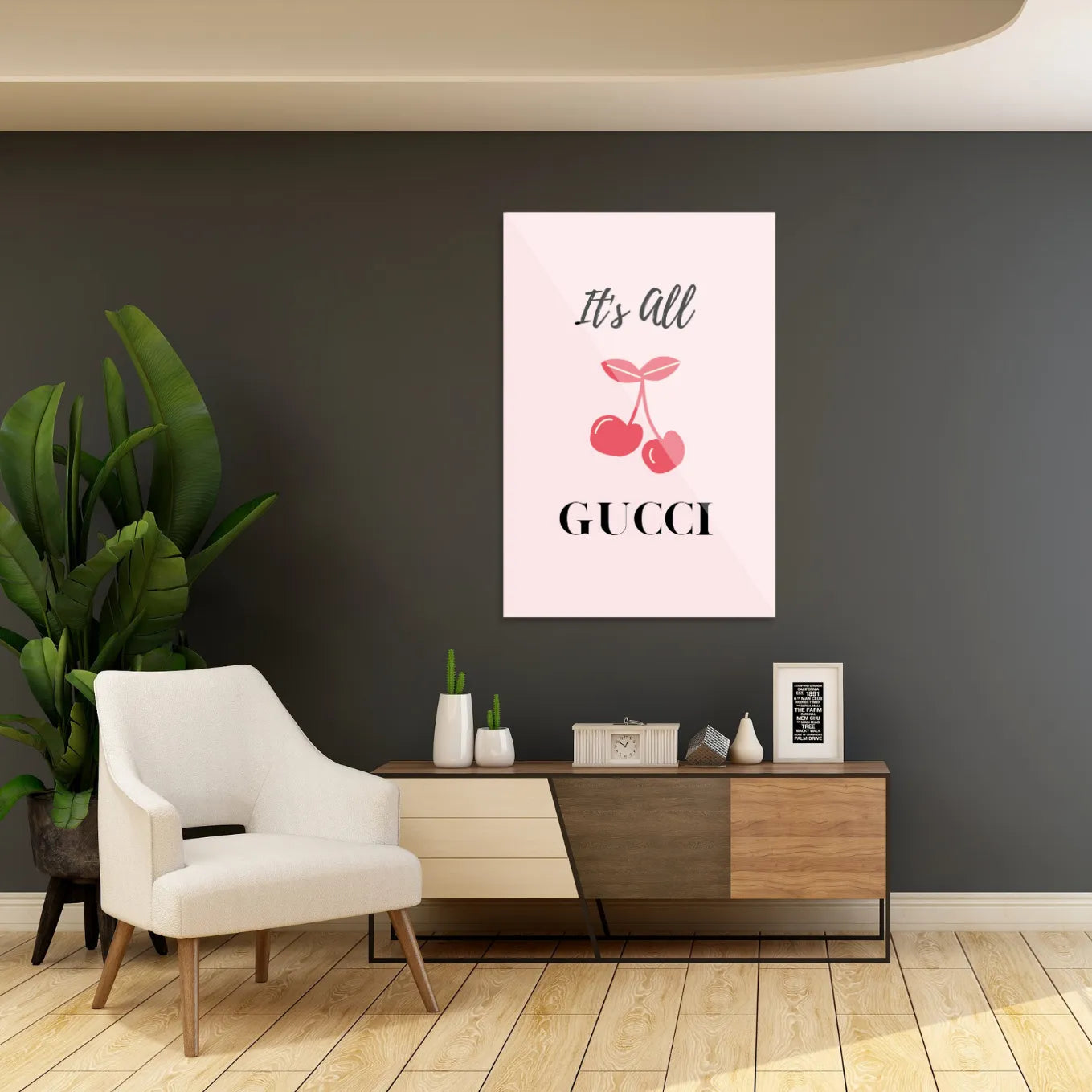 "It's all gucci"