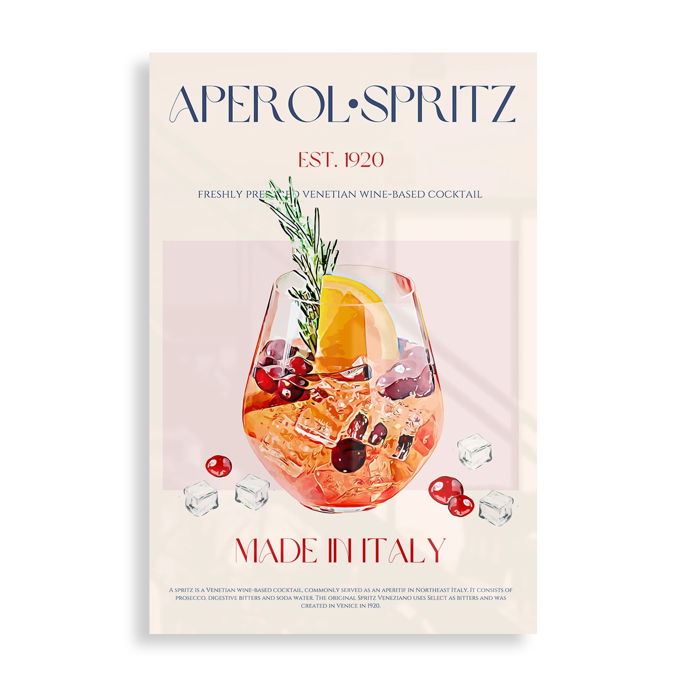 Aperol Spritz Cocktail Est. 1920