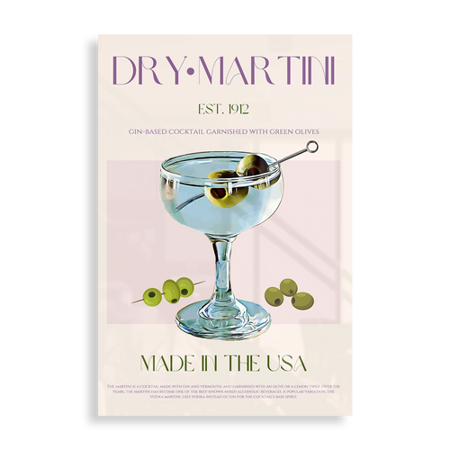 Dry Martini Cocktail Est. 1912