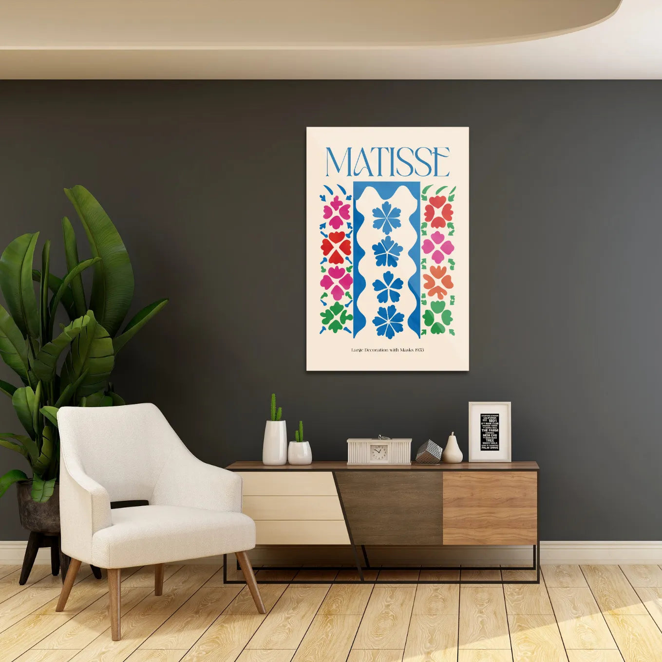 Matisse Large Decoration with masks, 1953