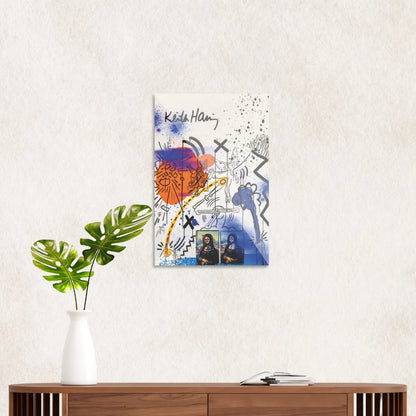 Keith Haring "Mona lisa"