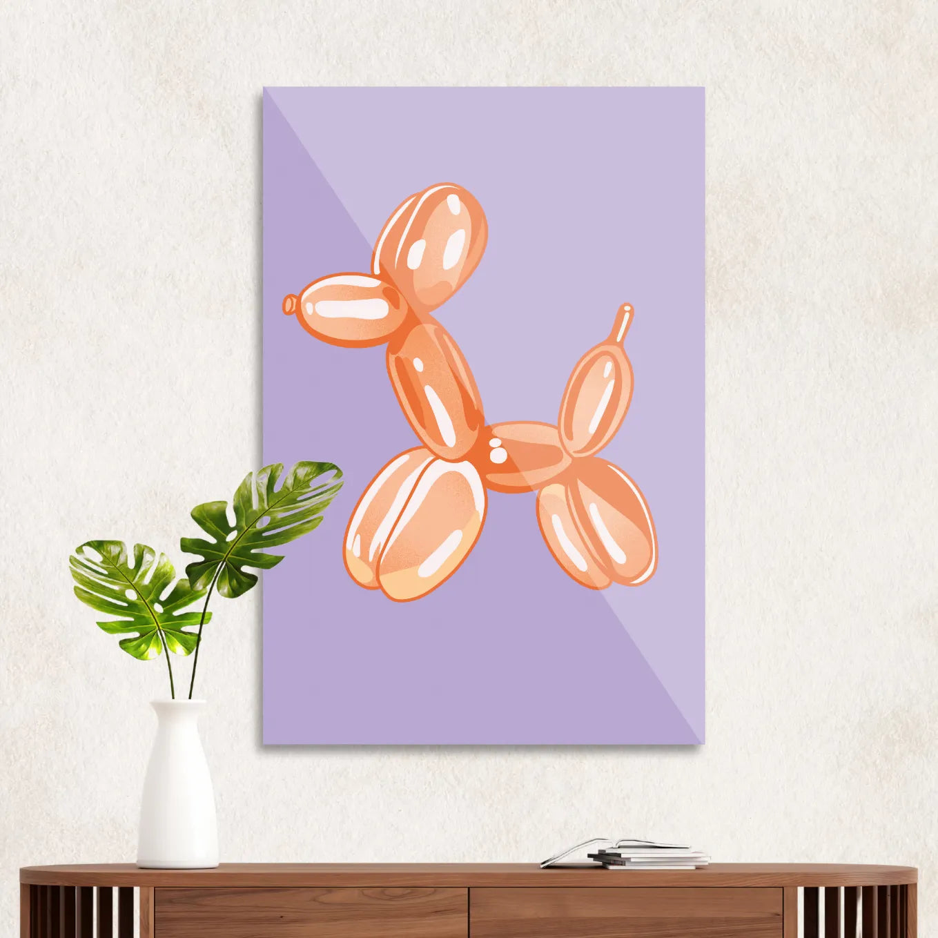 Orange balloon dog #2