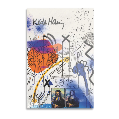 Keith Haring "Mona lisa"